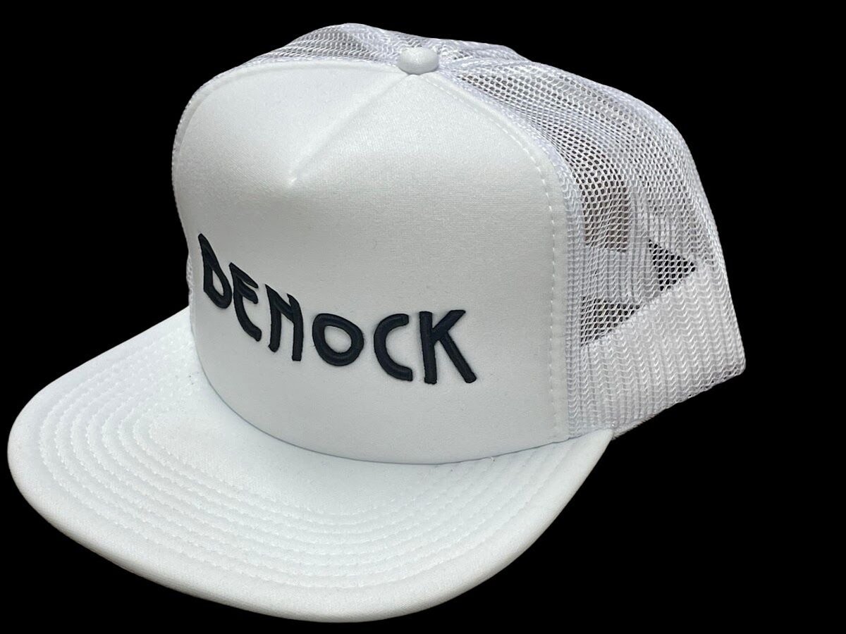 新作BENOCKキャップ・メッシュタイプ・フリーサイズ 白・ネイビー