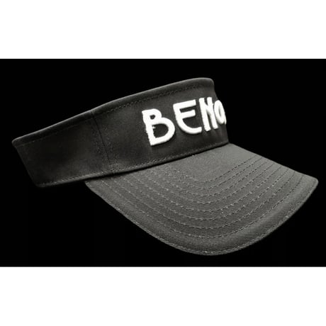 BENOCKオリジナル　サンバイザー　カーキ　ホワイトベージュ（生成り） ブラック