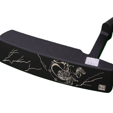 BENOCK EXCLUSIVELINE PUTTER【ANDIRA　雷神】（黒メッキ仕様）