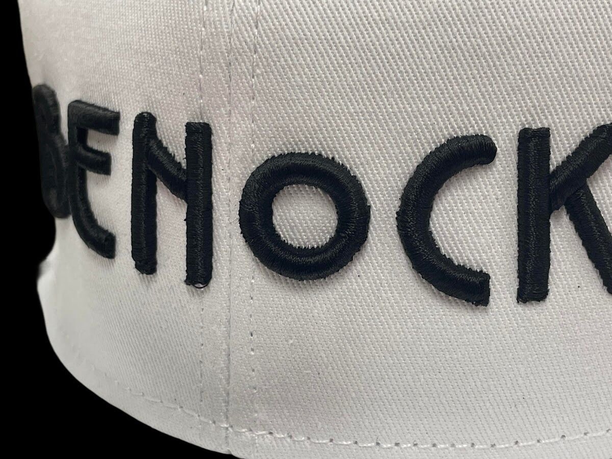 新作BENOCKキャップ・布タイプ・フリーサイズ 白・黒 | BENOCK