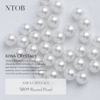 KIWA CRYSTALS◾5809・Round Pearl 2mm◾