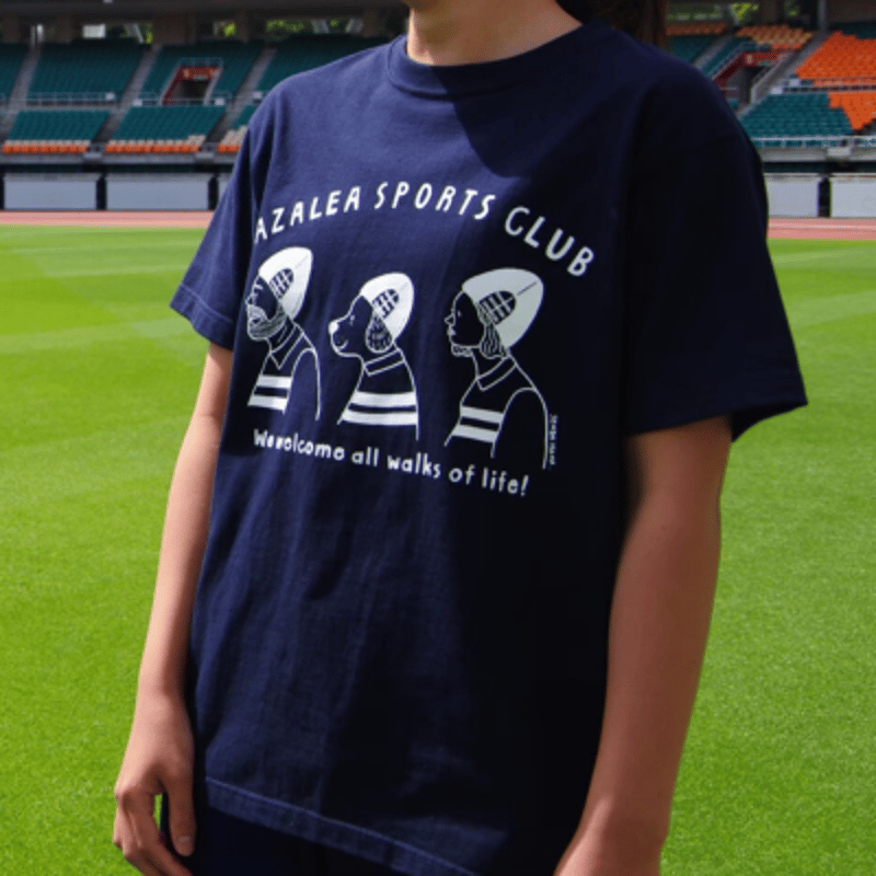 イラストTシャツ（紺） | AZALEA ONLINE SHOP