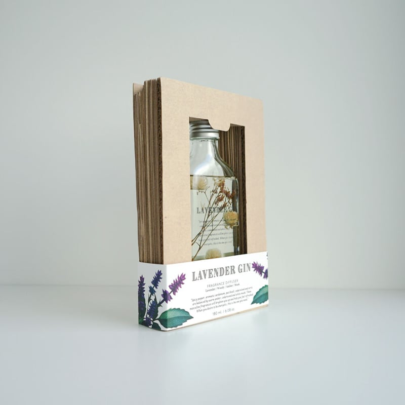 BOTANICAL BOTTLES】IDBB0102 ディフューザー180ml/ラベンダージ