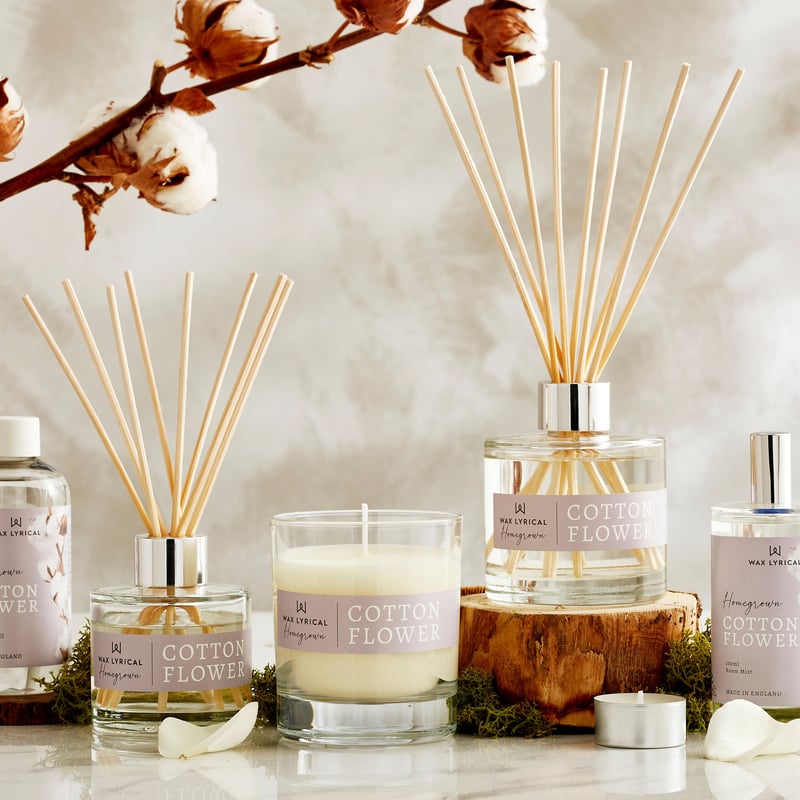 Homegrown】WLHG0404 ディフューザー200ml/コットンフラワー | Eur