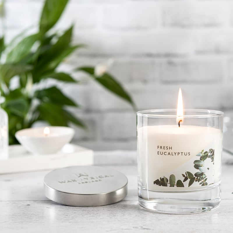 MADE IN ENGLAND】WLME3219 グラス入りキャンドルS/フレッシュユーカリ
