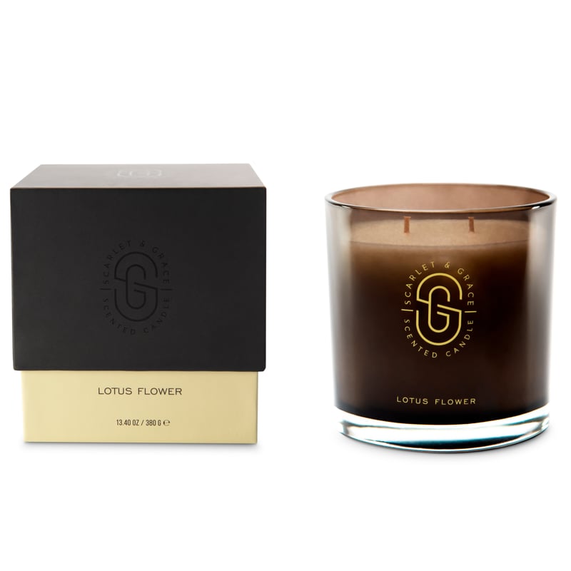 Scarlet & Grace】SCSI0308 グラス入りソイキャンドル ダブルウィック/