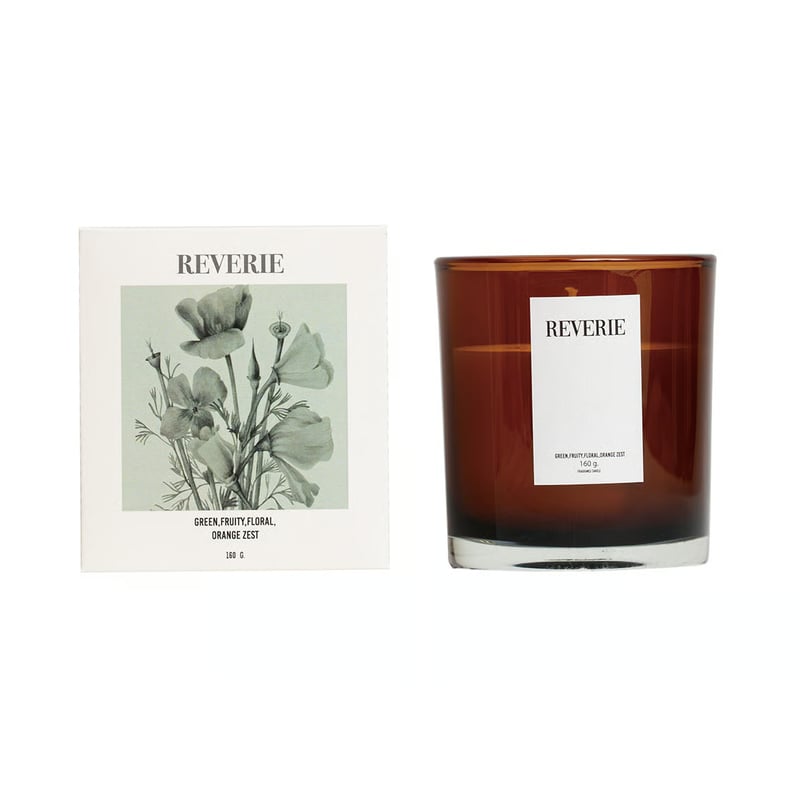 REVERIE 200μ５枚 【容量アップしました‼️】 REMINISCENT OF DREAMS】IDRD0201 グラス入りキャンドル/ レヴァ