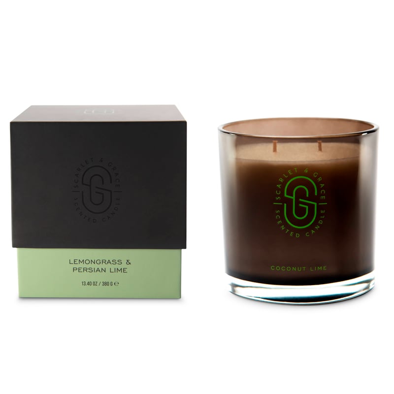 Scarlet & Grace】SCSI0307 グラス入りソイキャンドル ダブルウィック/