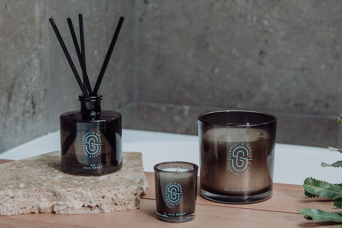 キャンドル ERICA takibi (cylinder) 大谷石 キャンドル | あかりろうそく