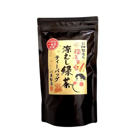 福喜多留　深むし緑茶ティーバッグ5ｇ×40袋【25/11/15価格改定】