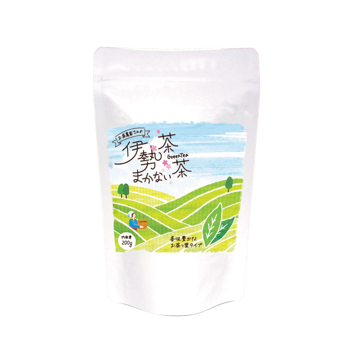 お茶農家さんの伊勢茶まかない茶200g | 川原製茶OnlineShop