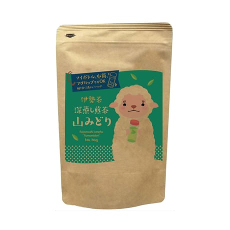 伊勢茶 山みどりティーバッグ3ｇ×15袋【25/4/1価格改定】