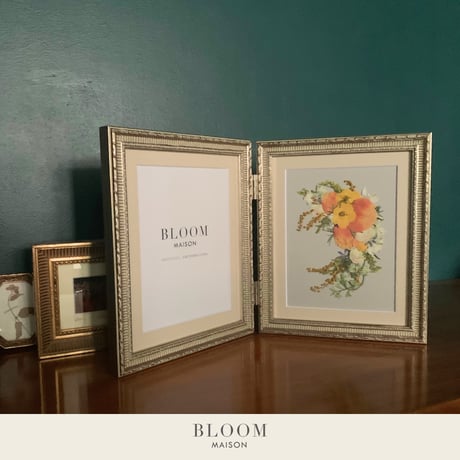 押し花ギフト【REGALOコレクション】 バラの押し花アート｜BLOOMART【記念日・出産祝い・成人祝い】W474×H287×D22（㎜）