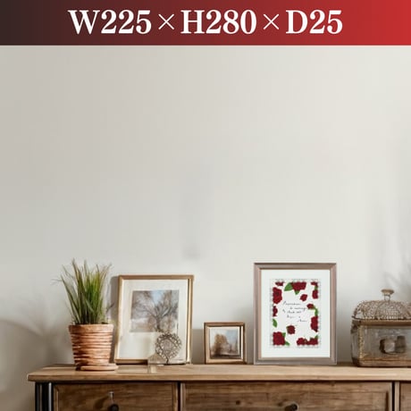 プロポーズ花束（押し花アート）：プティ アート(1枚)