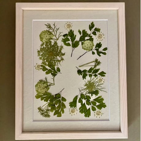 押し花のお教室：プティレッスン《フォトフレーム》