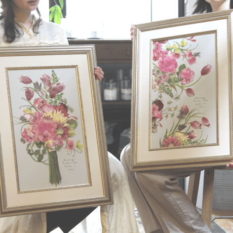 記念（お祝い）の花束を残す｜ブリエ　ブーケスタイル