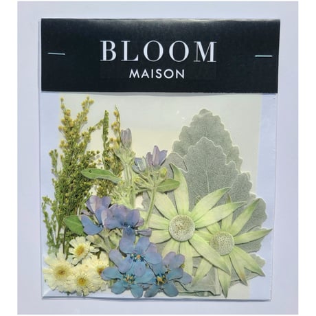 押し花｜花材セット マトリカリア Pressed Flower Kit インテリア・ギフト・ウェルカムボードなどのハンドメイドに　F-1005 BLOOM MAISON