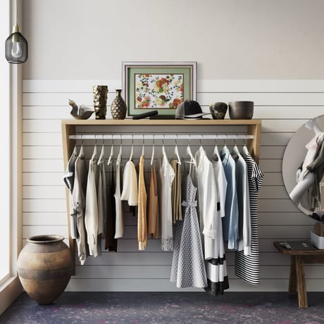 押し花ギフト【REGALOコレクション】優しくきらめく｜ラナンキュラスの押し花アート｜BLOOMART【起業・入退社祝い】　W440mm×H350mm