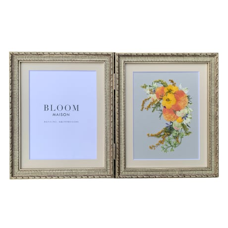 押し花ギフト【REGALOコレクション】 バラの押し花アート｜BLOOMART【記念日・出産祝い・成人祝い】W474×H287×D22（㎜）