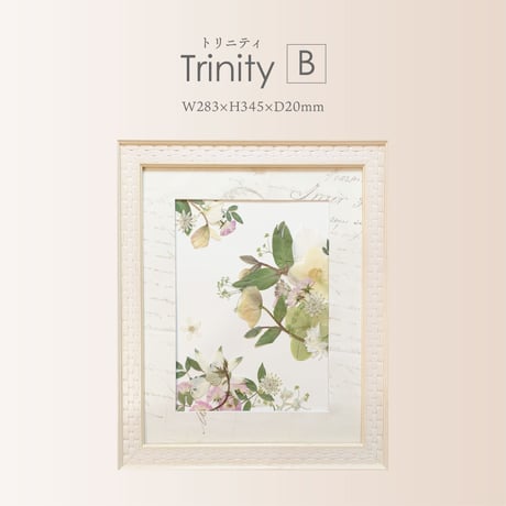 【2025年9月～12月】押し花のお教室：１Dayレッスン：トリニティ　※A～Cの中から1点お選びください