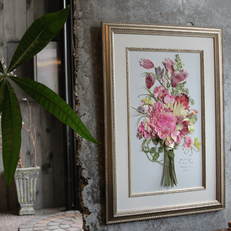 記念（お祝い）の花束を残す｜ブリエ　ブーケスタイル