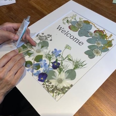 【押し花｜花材セット ストエベ Pressed Flower Kit ギフト・ウェルカムボードなどのハンドメイドに】F-522 BLOOM MAISON