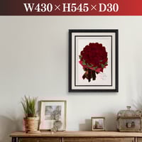 プロポーズ花束（押し花アート）：グレース