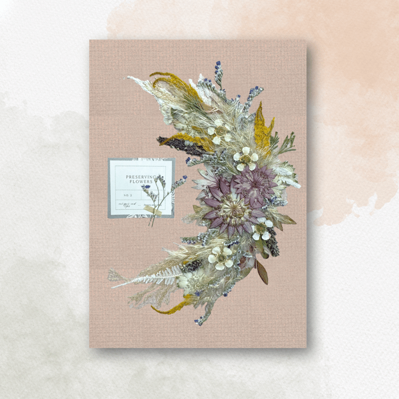押し花作品【秋】 押し花作品【秋】
