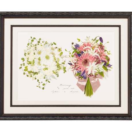 結婚式や挙式のブーケ（花束）：グレース　DUETスタイル（Ｗレイアウト）