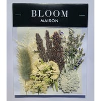 押し花｜花材セット ライラック Pressed Flower Kit インテリア・ギフト・ウェルカムボードなどのハンドメイドに　F-960 BLOOM MAISON