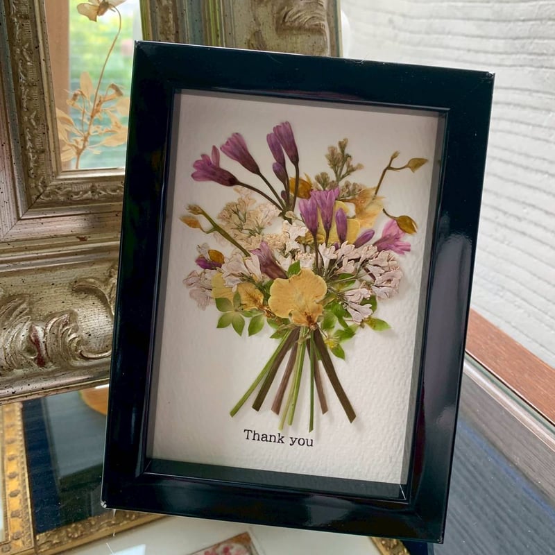 押し花｜花材セット シンビジューム Pressed Flower Kit ギフト