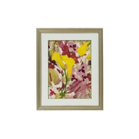 押し花ギフト【REGALOコレクション】フルール・ヴィ―ヴ ～新たな門出に花を添えて～｜カラーの押し花アート｜BLOOMART【起業・入退社祝い】W278×H339×D26（㎜）