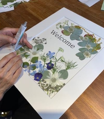 押し花｜花材セット シンビジューム Pressed Flower Kit ギフト