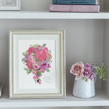 記念（お祝い）の花束を残す｜エクラS　ブーケスタイル