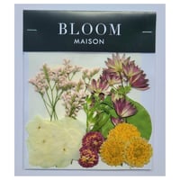 押し花｜花材セット アジサイ Pressed Flower Kit インテリア・ギフト・ウェルカムボードなどのハンドメイドに　F-1024 BLOOM MAISON