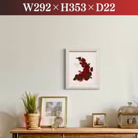 プロポーズ花束（押し花アート）：アンジュ S 　アートスタイル