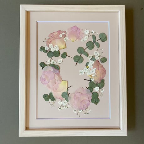 押し花のお教室：プティレッスン《フォトフレーム》