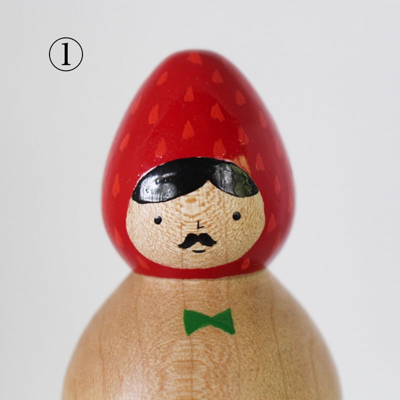 ほろほろ人形「いちご」① | yamanomae