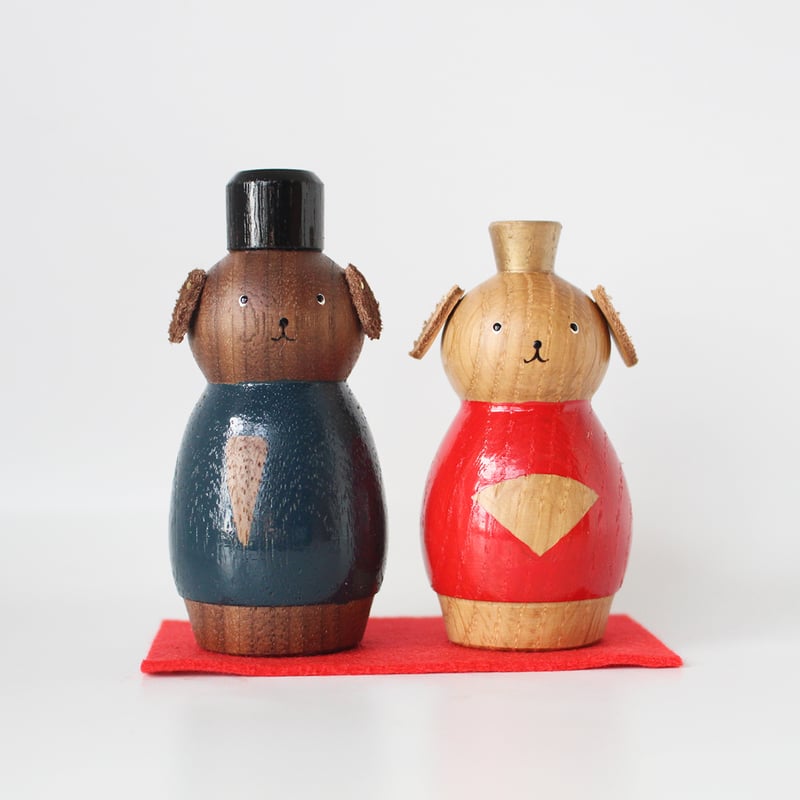 ほろほろ人形「動物おひなさま」イヌ | yamanomae