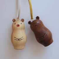 ほろほろ人形「オーナメント」くまのセット