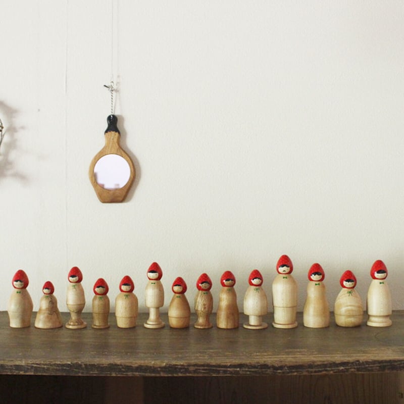 ほろほろ人形「いちご」① | yamanomae