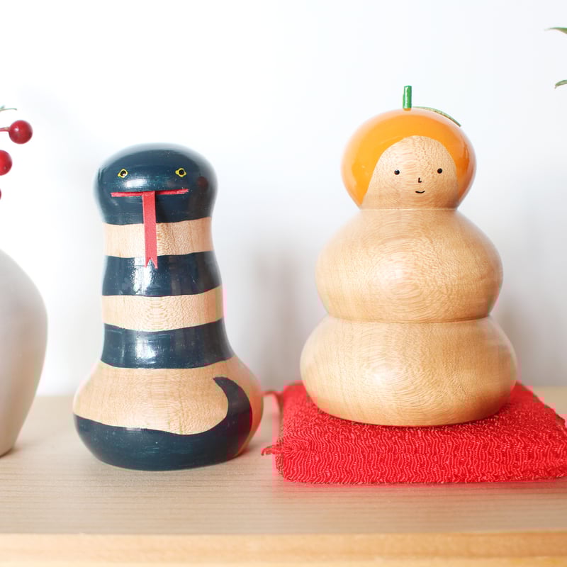 ほろほろ人形「鏡餅」 | yamanomae