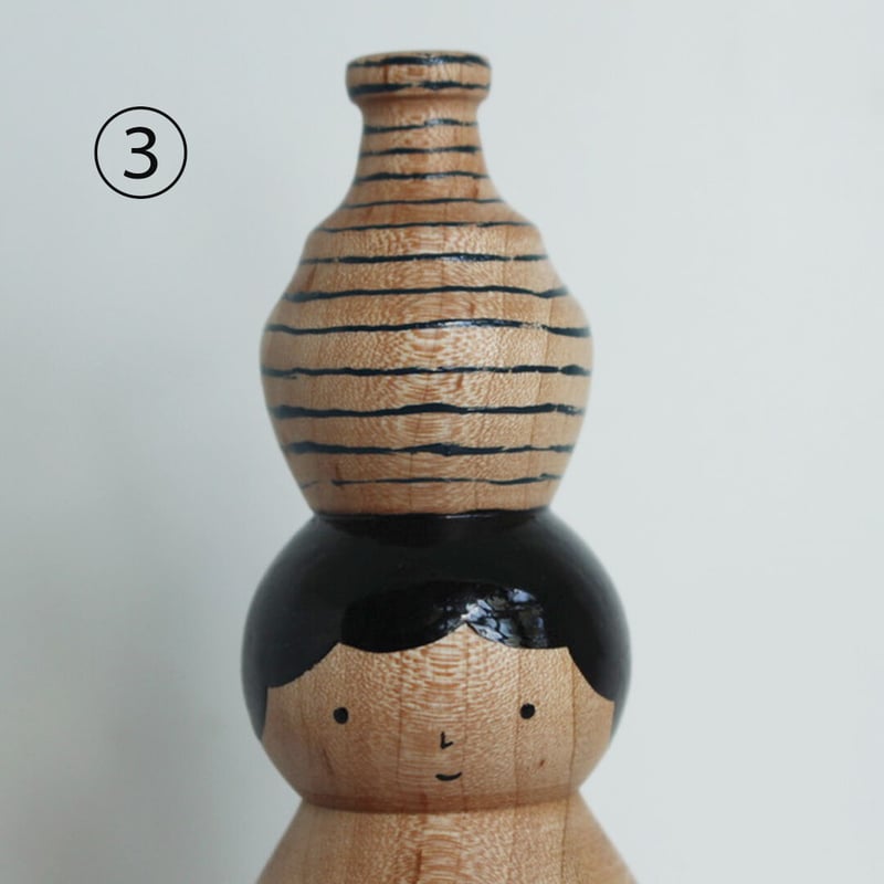 ほろほろ人形「壺のせ一輪挿し」Ⅰ | yamanomae