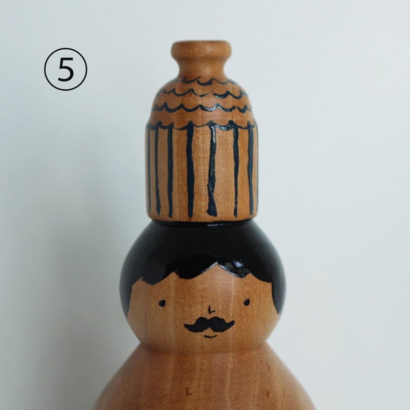 ほろほろ人形「壺のせ一輪挿し」Ⅰ | yamanomae