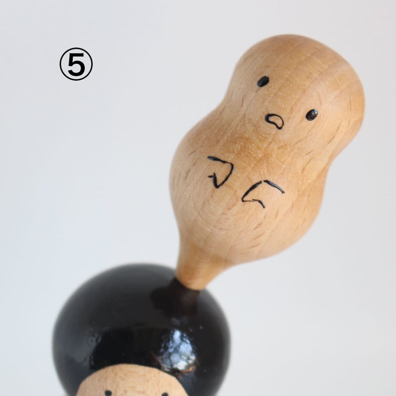 おばけ ほろほろ人形「オバケ」頭のせ 2023 | yamanomae