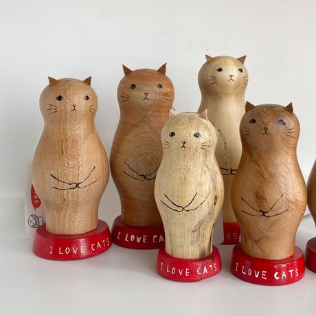 ほろほろ人形「I LOVE CATS」①