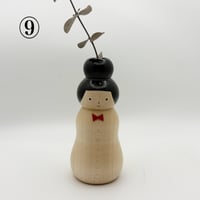 ほろほろ人形「一輪挿し」⑨