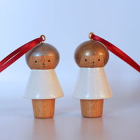 ほろほろ人形「オーナメント」天使のセット