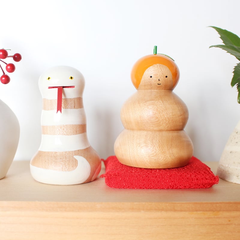 ほろほろ人形「鏡餅」 | yamanomae