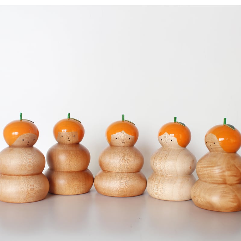 ほろほろ人形「鏡餅」 | yamanomae